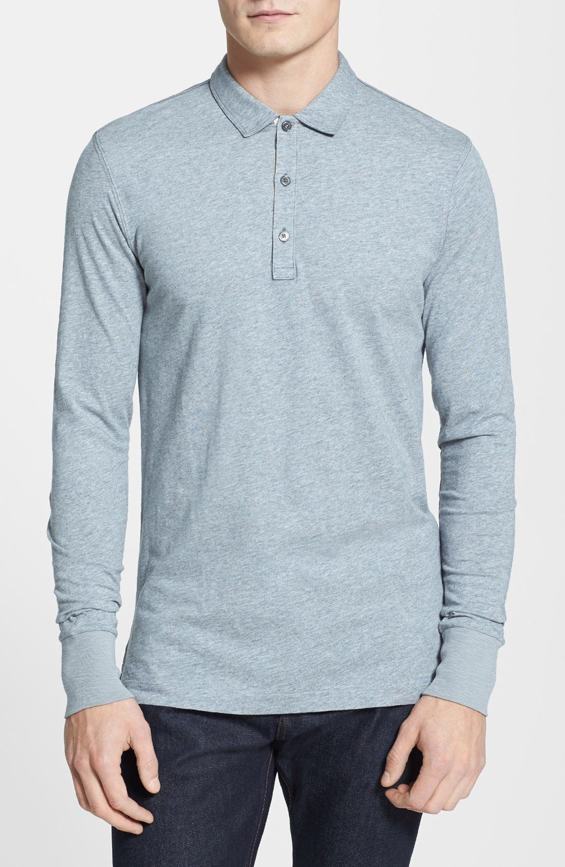 burberry modern fit polo