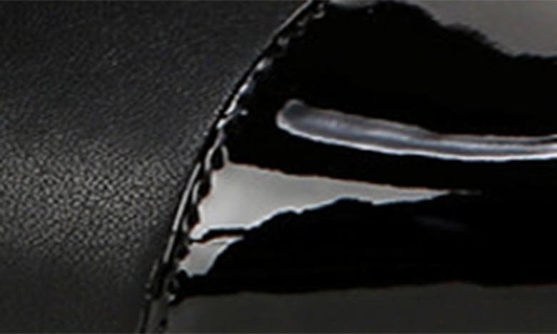 Shop Naturalizer Varali Flat In Black Faux Leather