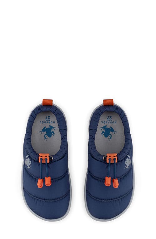 Shop Hopfrög Kids' Hoppuff Barefoot Slip-on Shoe In Dynamic Navy