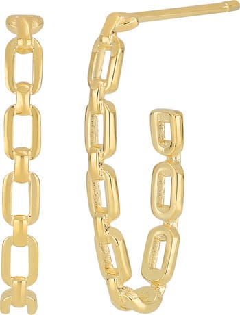 Bony levy clearance gold hoop earrings