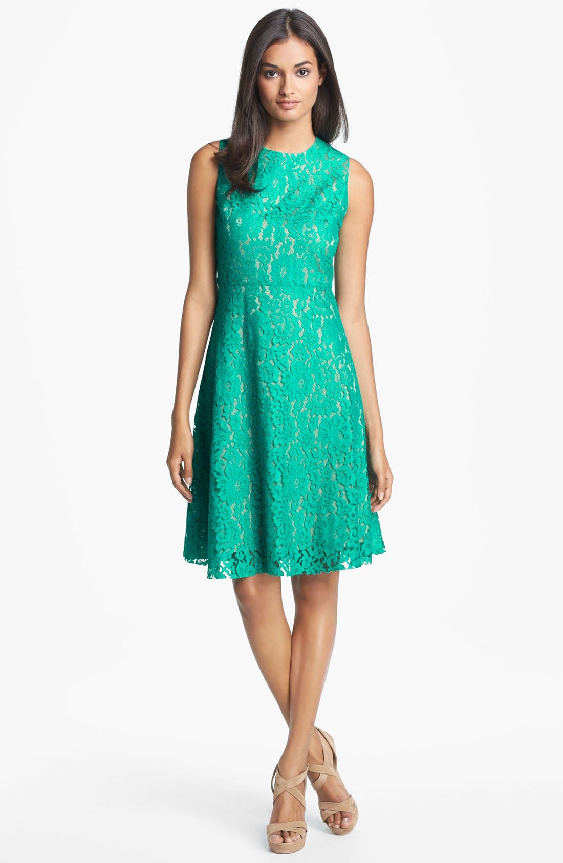 Eliza J Lace Fit & Flare Dress | Nordstrom