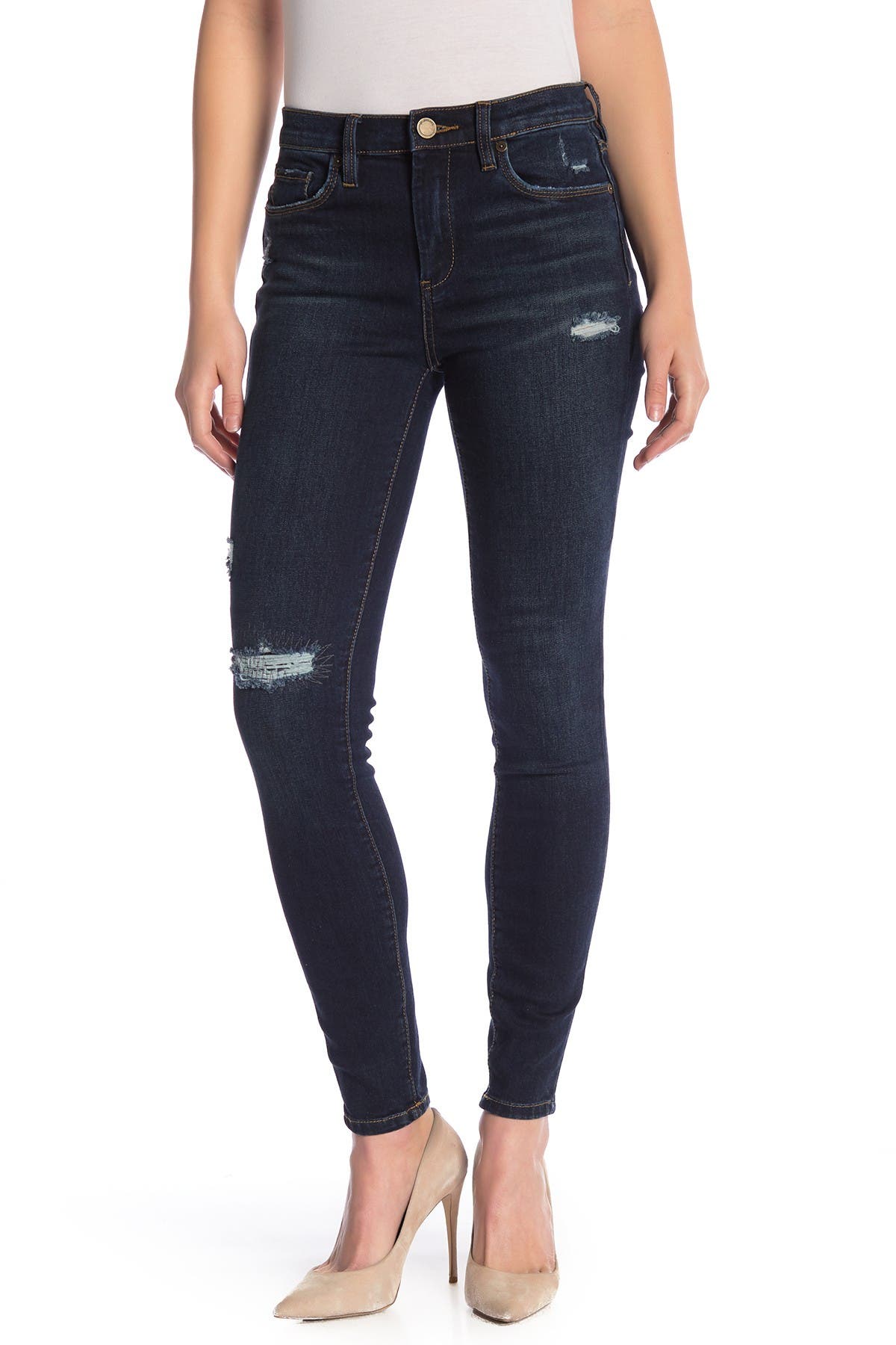 blanknyc denim high rise skinny jeans