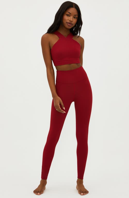 BEACH RIOT BEACH RIOT PIPER TEXTURED LEGGINGS 