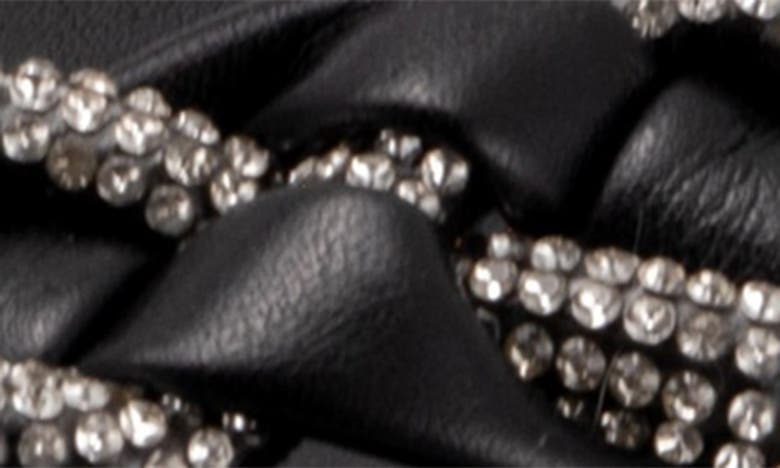 Lady Couture Sunny Embellished Slide Sandal In Black
