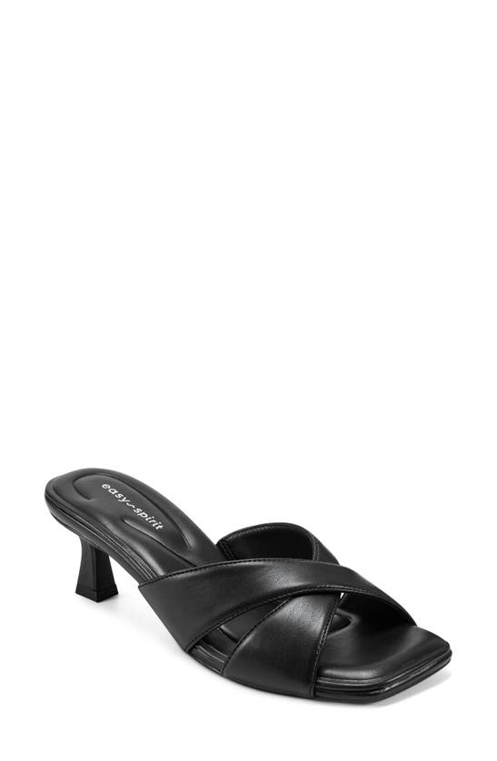 Shop Easy Spirit Mckena Slide Sandal In Black