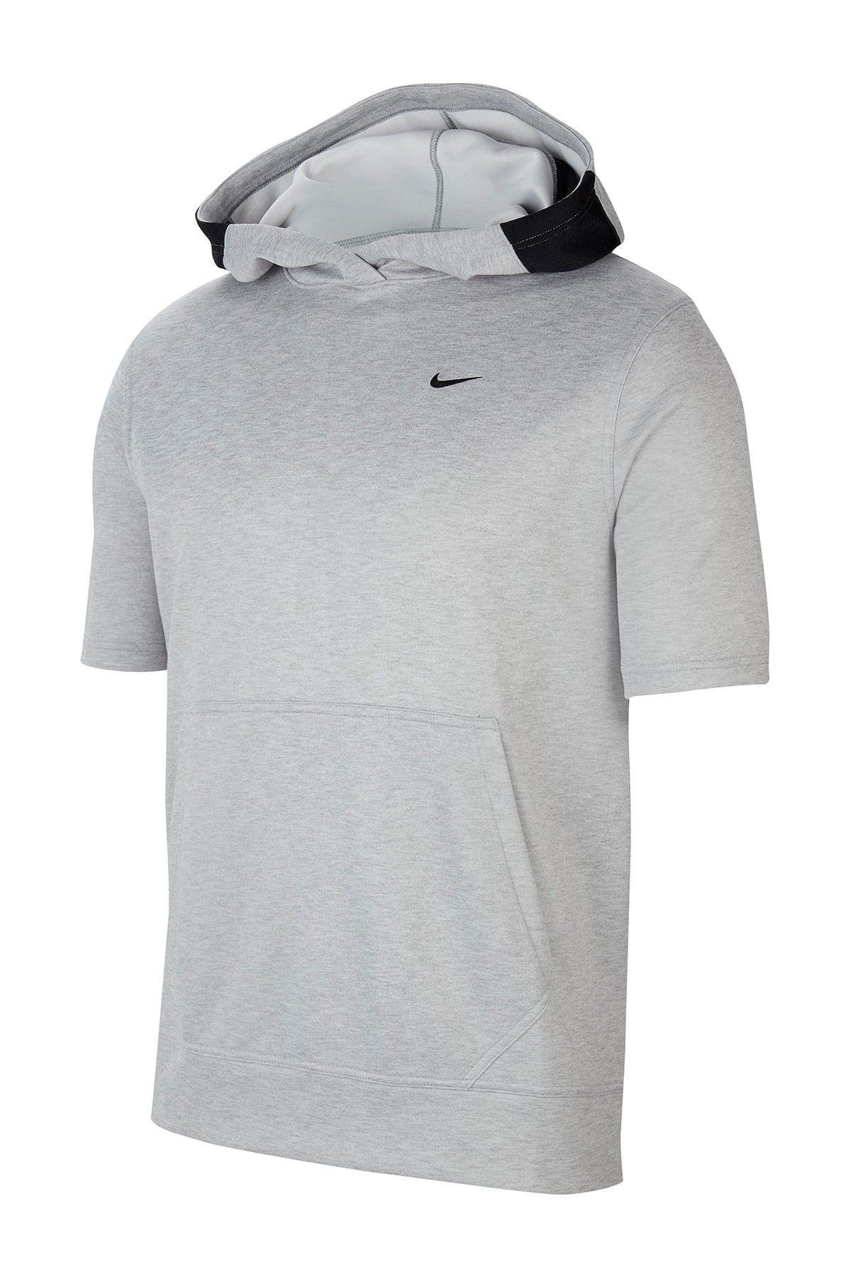 nike spotlight short sleeve hoodie