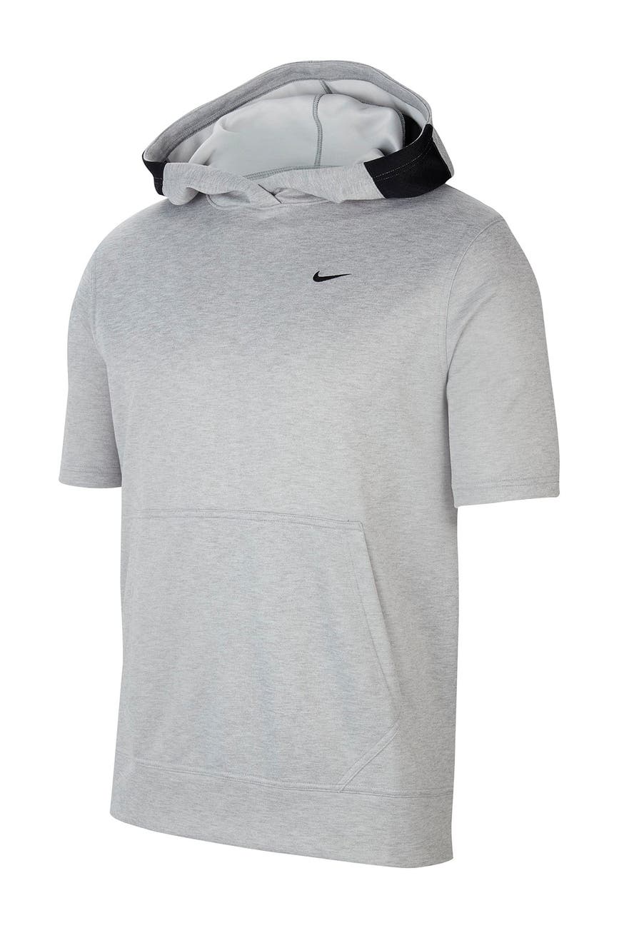 Nike | Spotlight Short Sleeve Dri-FIT Fleece Hoodie | Nordstrom Rack