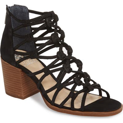 Vince Camuto Karika Cage Sandal- Black