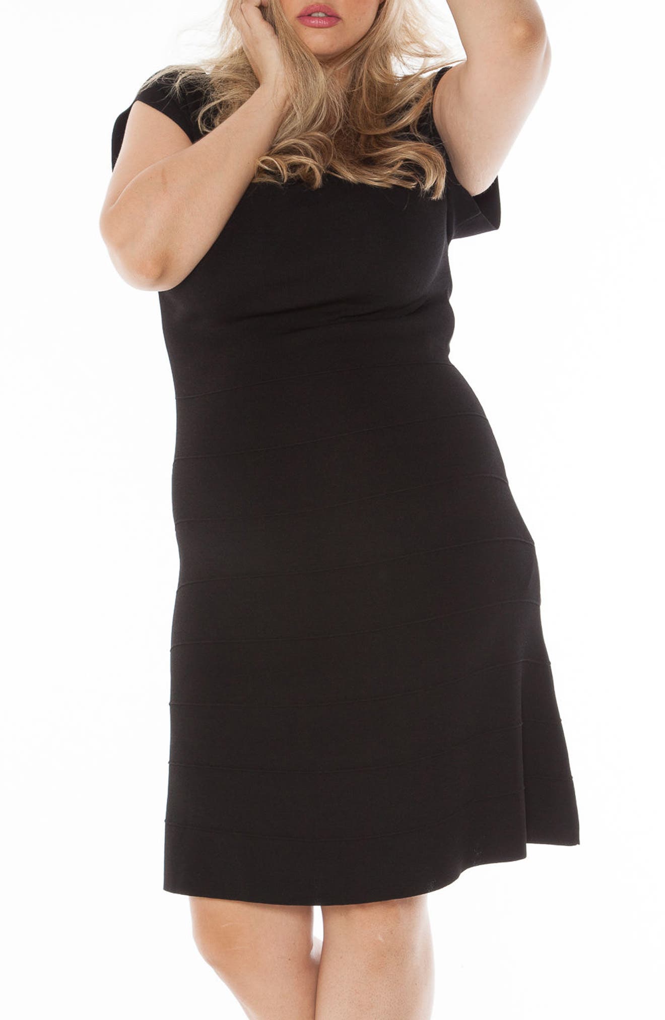 nordstrom black sweater dress