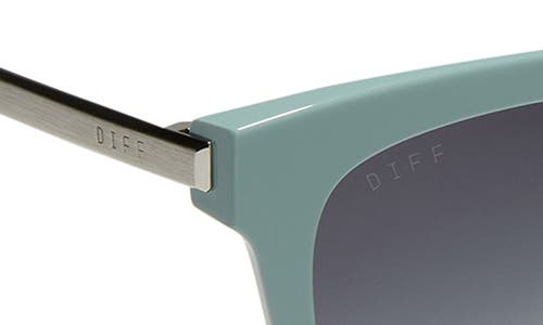 Diff Bella 54mm Gradient Sunglasses In Grey Gradient
