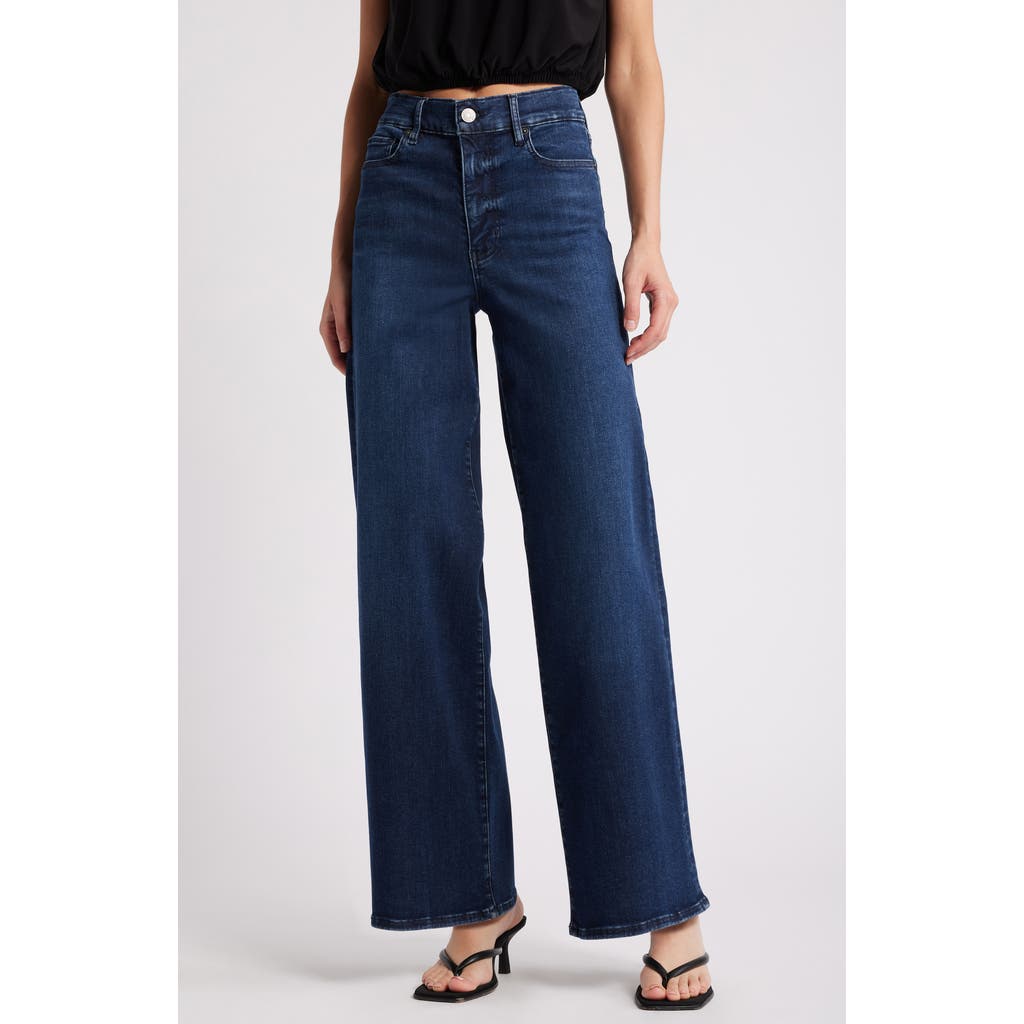 Frame Le Slim Palazzo High Waist Wide Leg Jeans In Dante