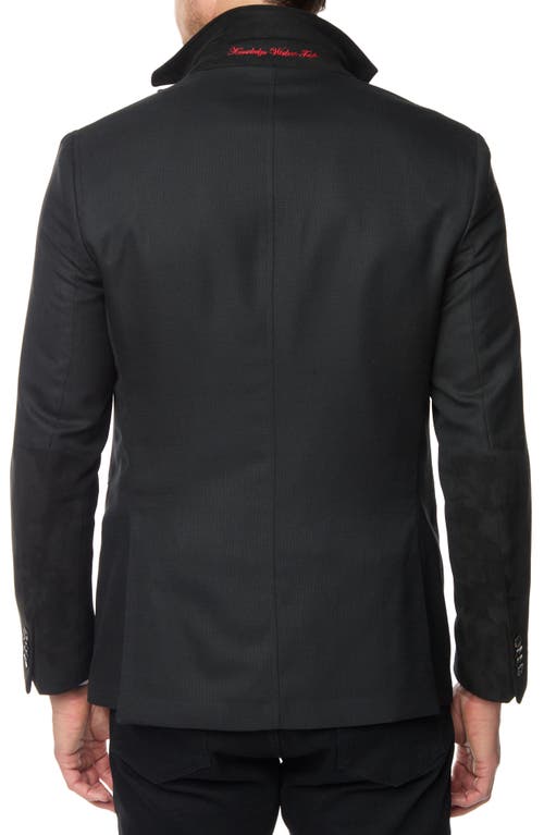 Robert Graham Jetset Blazer With Removable Liner In Black