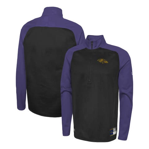 Men's Nike Purple Baltimore Ravens Sideline Local Lockup Pullover Hoodie