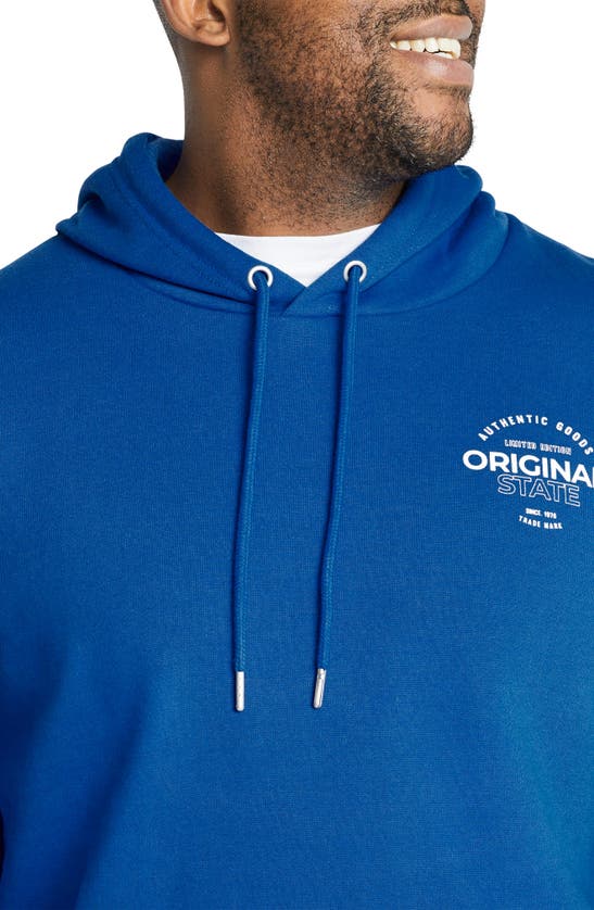 Shop Johnny Bigg Original State Pullover Hoodie In Santorini