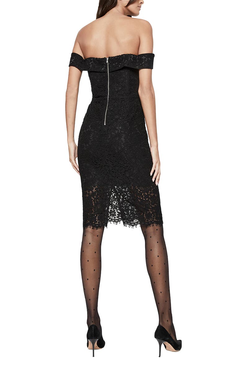 herlipto♡Lace-Trimmed Bella Midi Dress | csm.cg