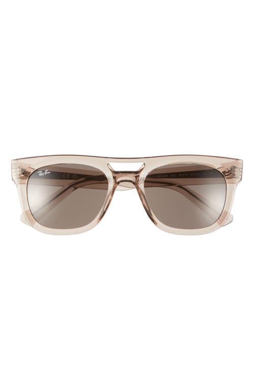 Ray-Ban Phil 54mm Square Sunglasses in Brown 