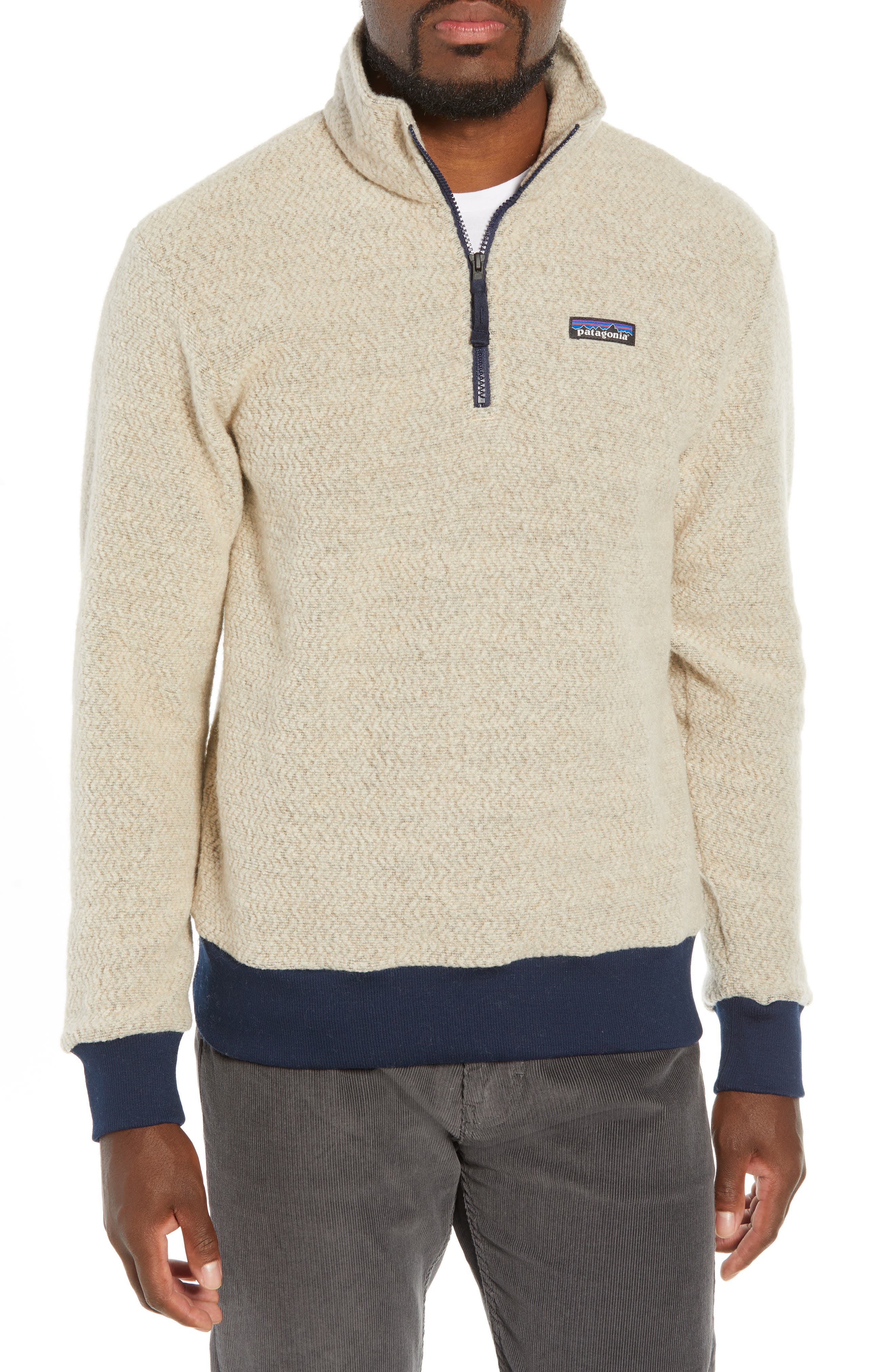 Patagonia Woolyester Fleece Quarter Zip Pullover