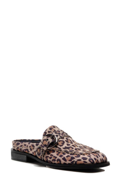 Mazie Mule in Leopard Suede