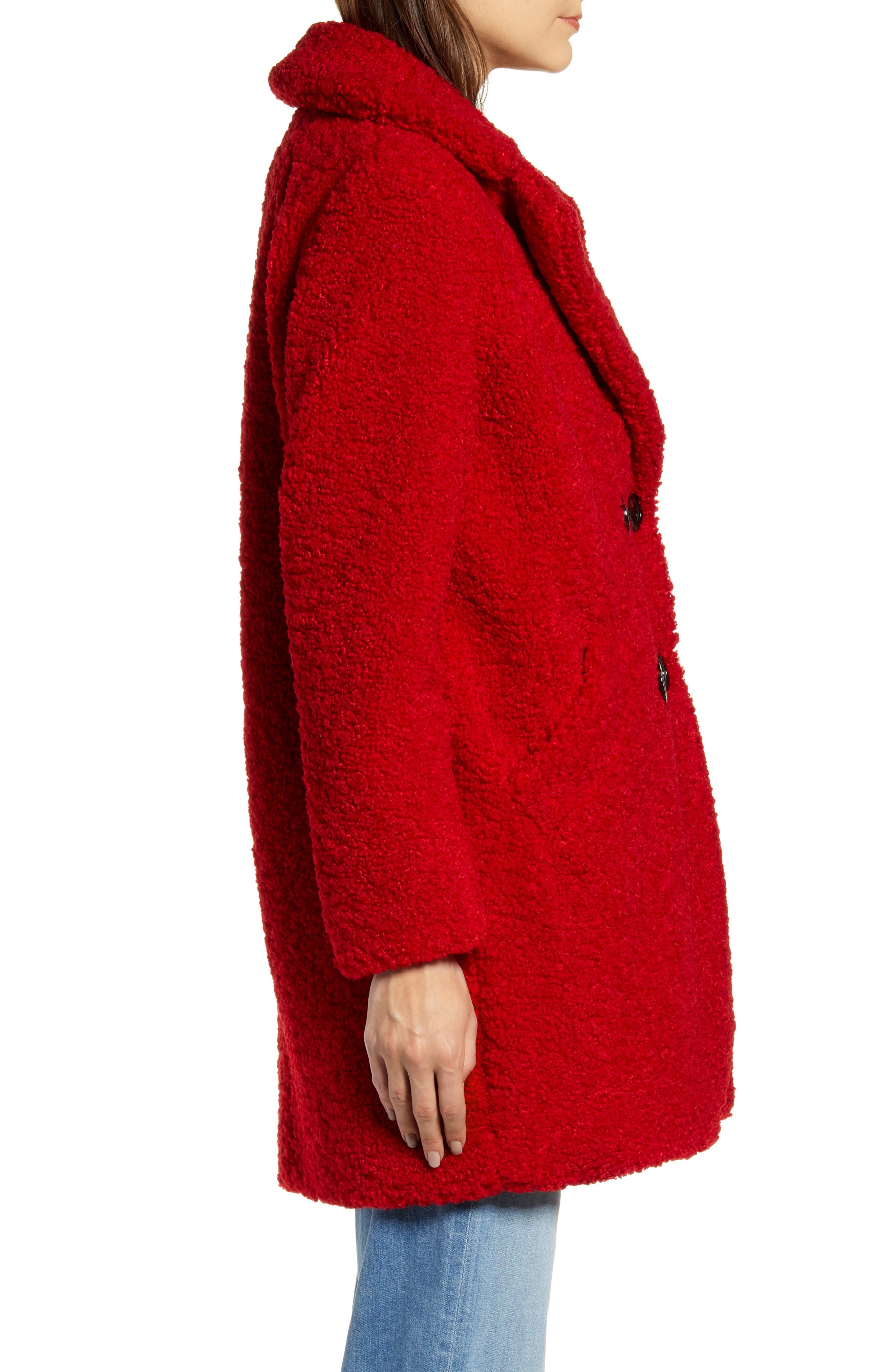 kenneth cole teddy coat