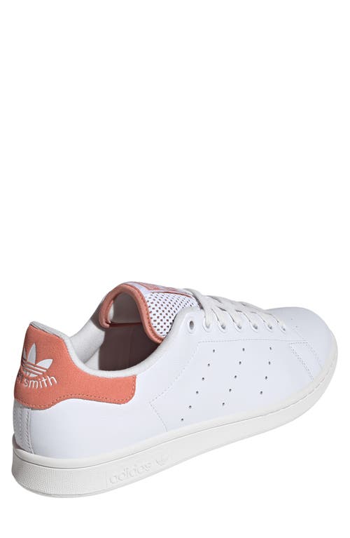 Shop Adidas Originals Adidas Stan Smith Sneaker In White/core White/wonder Clay