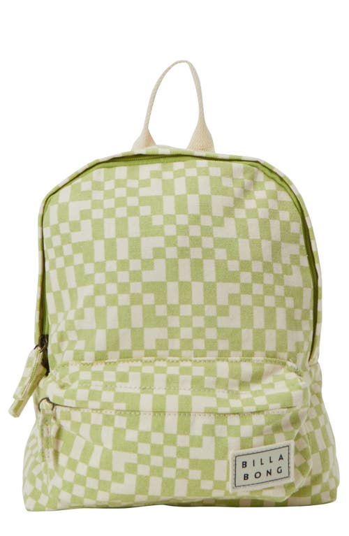 color block mini backpack Personalized Double Pocket Color Block Mini Backpack in Pink