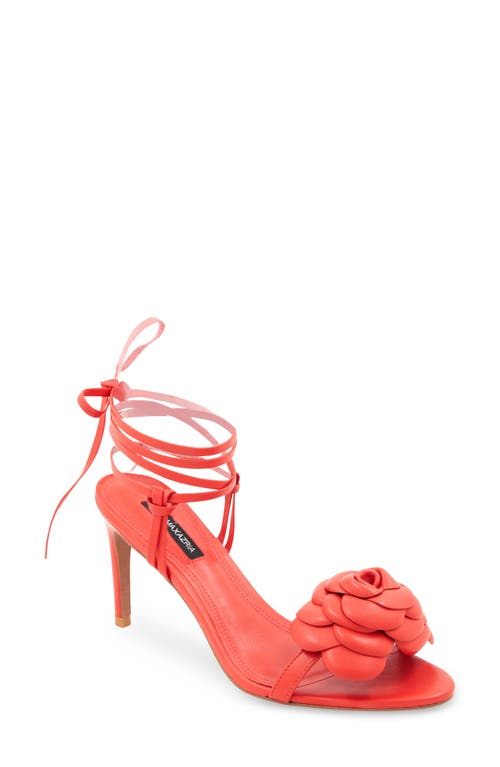 bcbg Tannia Ankle Wrap Sandal Lava at Nordstrom,