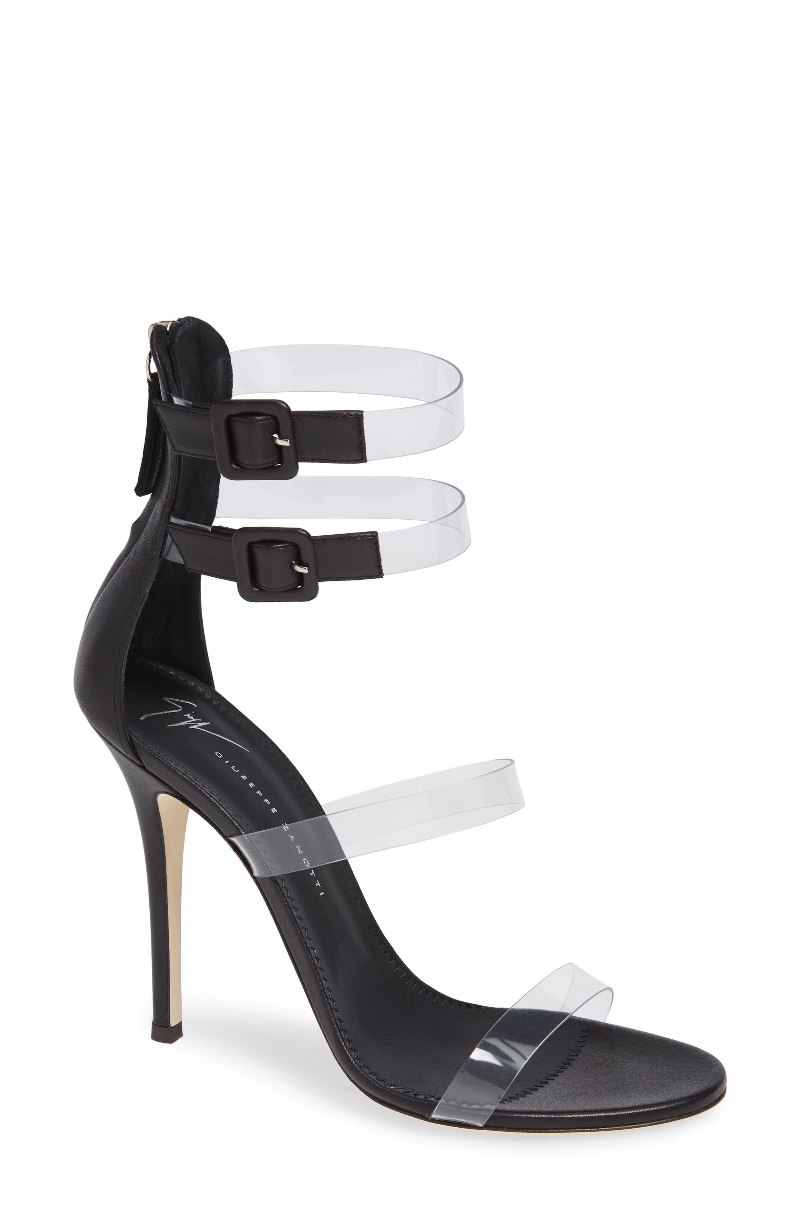 giuseppe clear heels
