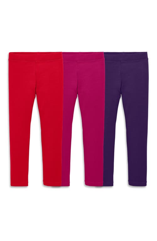 Shop Primary The Legging 3-pack In Raspberry Mix