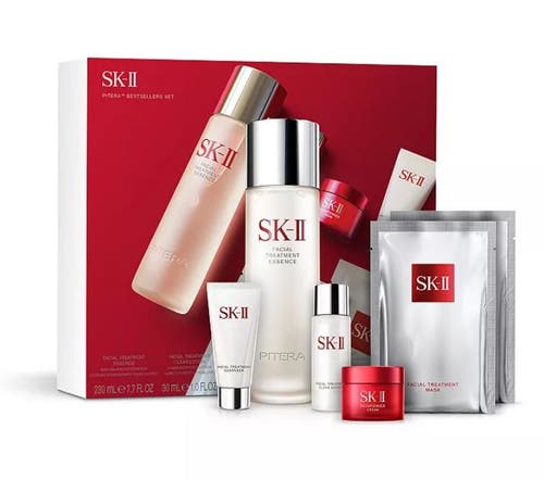 Sk-ii Pitera Bestsellers Set In White