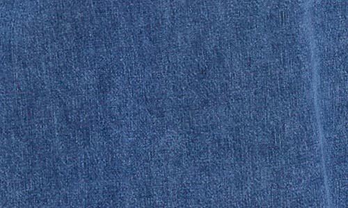 WASH LAB DENIM WASH LAB DENIM FAB LONG SLEEVE DENIM MIDI SHIRTDRESS