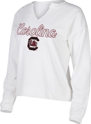 Women's Concepts Sport White Chicago Cubs Gable Knit T-Shirt Size: Medium