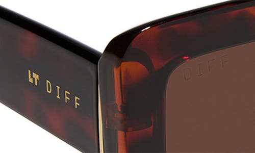 DIFF DIFF 53MM RECTANGLE SUNGLASSES