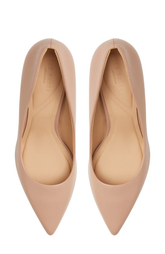 Shop Ted Baker Pointed Toe Pump In Medium Pink