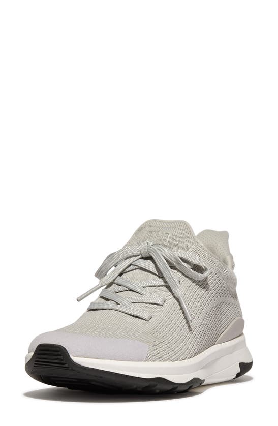 Fitflop Vitamin Ffx Knit Sneaker In Tiptoe Grey Mix