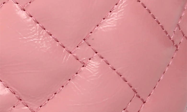 Shop Kurt Geiger London Small Kensington Soft Quilted Leather Belt Bag In Pink