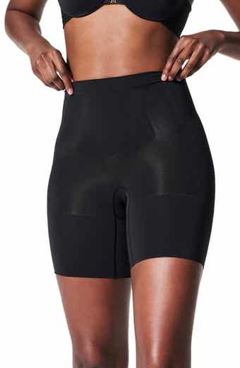 Spanx, Suit Your Fancy High-Waisted Thong, Women, Very Black