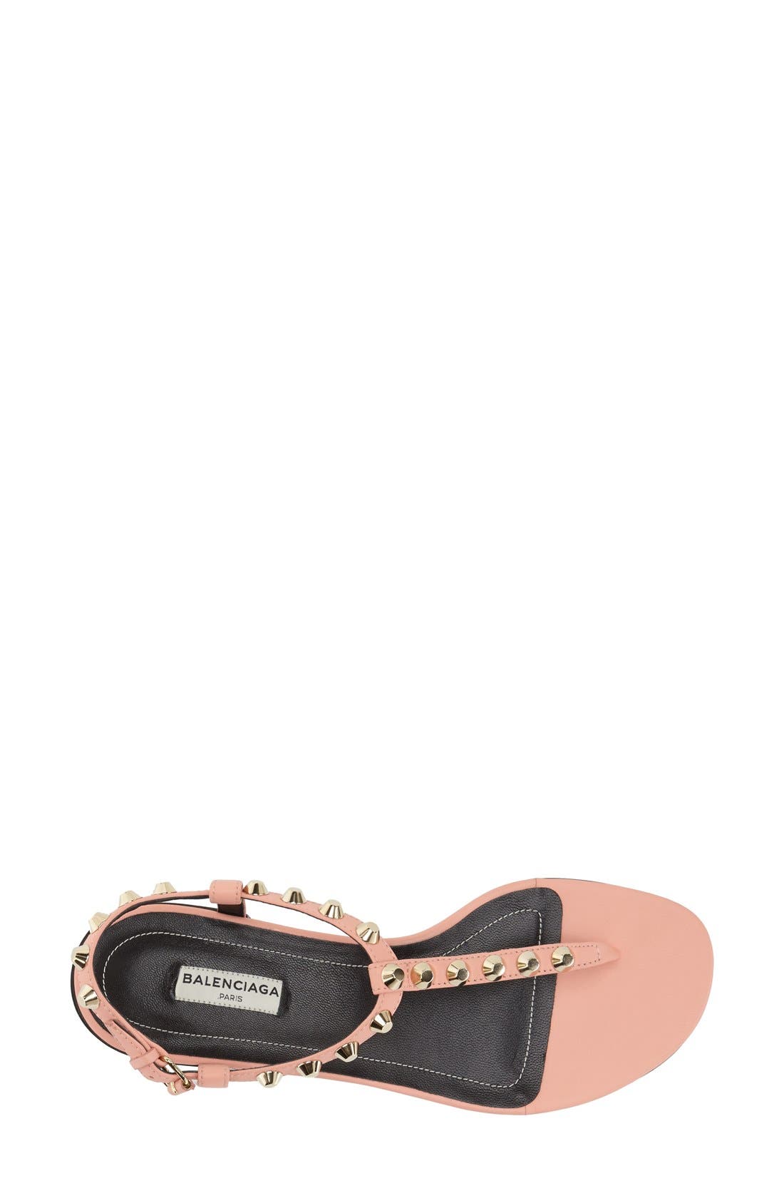 balenciaga t strap sandal