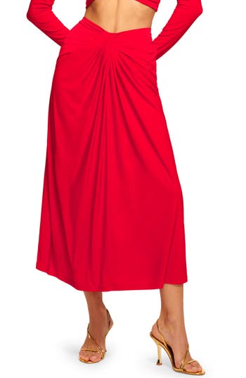 RAMY BROOK RAMY BROOK ELODIE GATHERED MAXI SKIRT