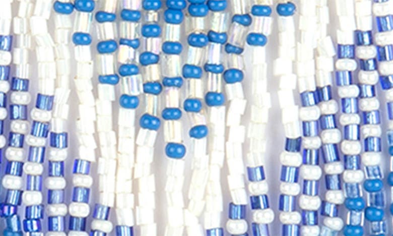 DEEPA GURNANI ISHANI BEADED DROP EARRINGS