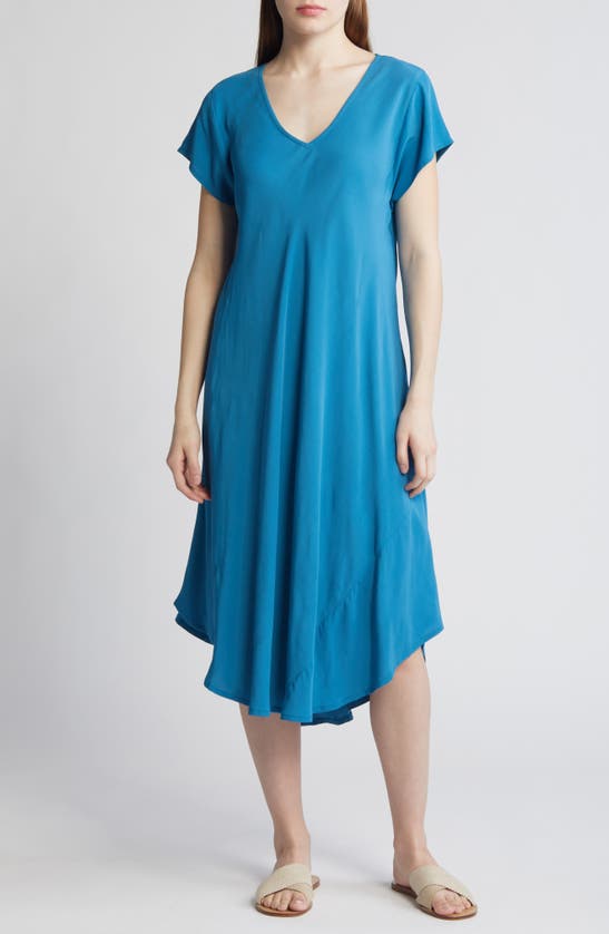 Shop Masai Copenhagen Nebili V-neck Shift Dress In Celestial