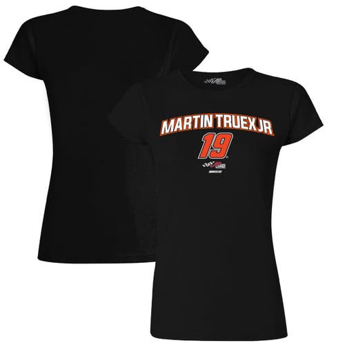 Women's Joe Gibbs Racing Team Collection Black Martin Truex Jr Rival T-Shirt