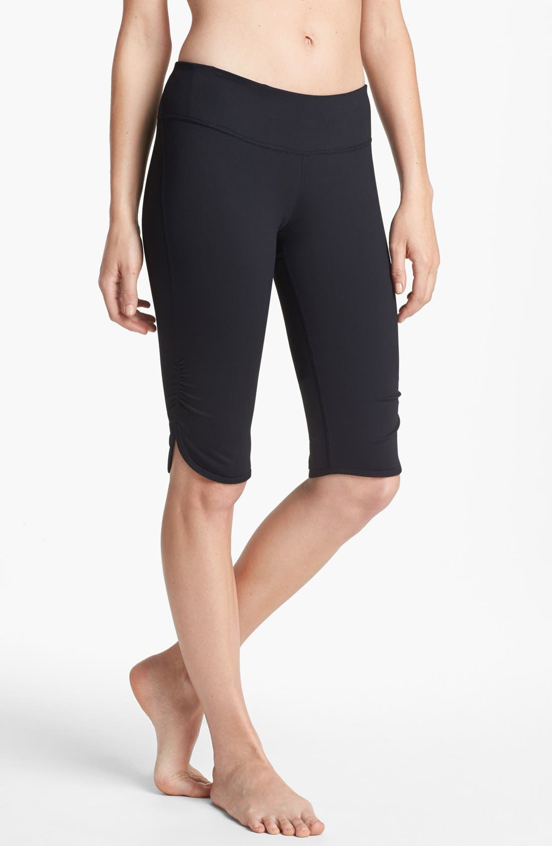 Zella 'Live In' Slim Fit Knee Shorts Nordstrom