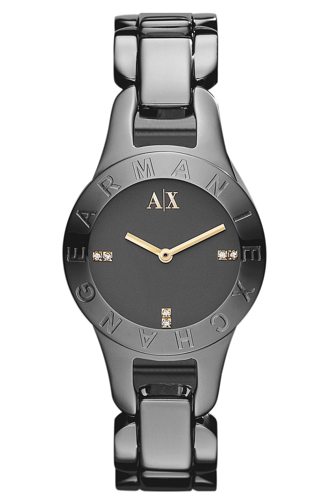 AX Armani Exchange Round Bracelet Watch, 30mm Nordstrom