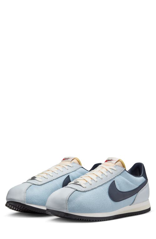 Shop Nike Cortez Sneaker In Light Armory Blue/obsidian