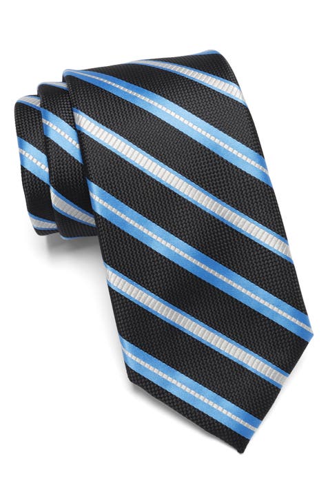 Solow Stripe Silk Blend Tie