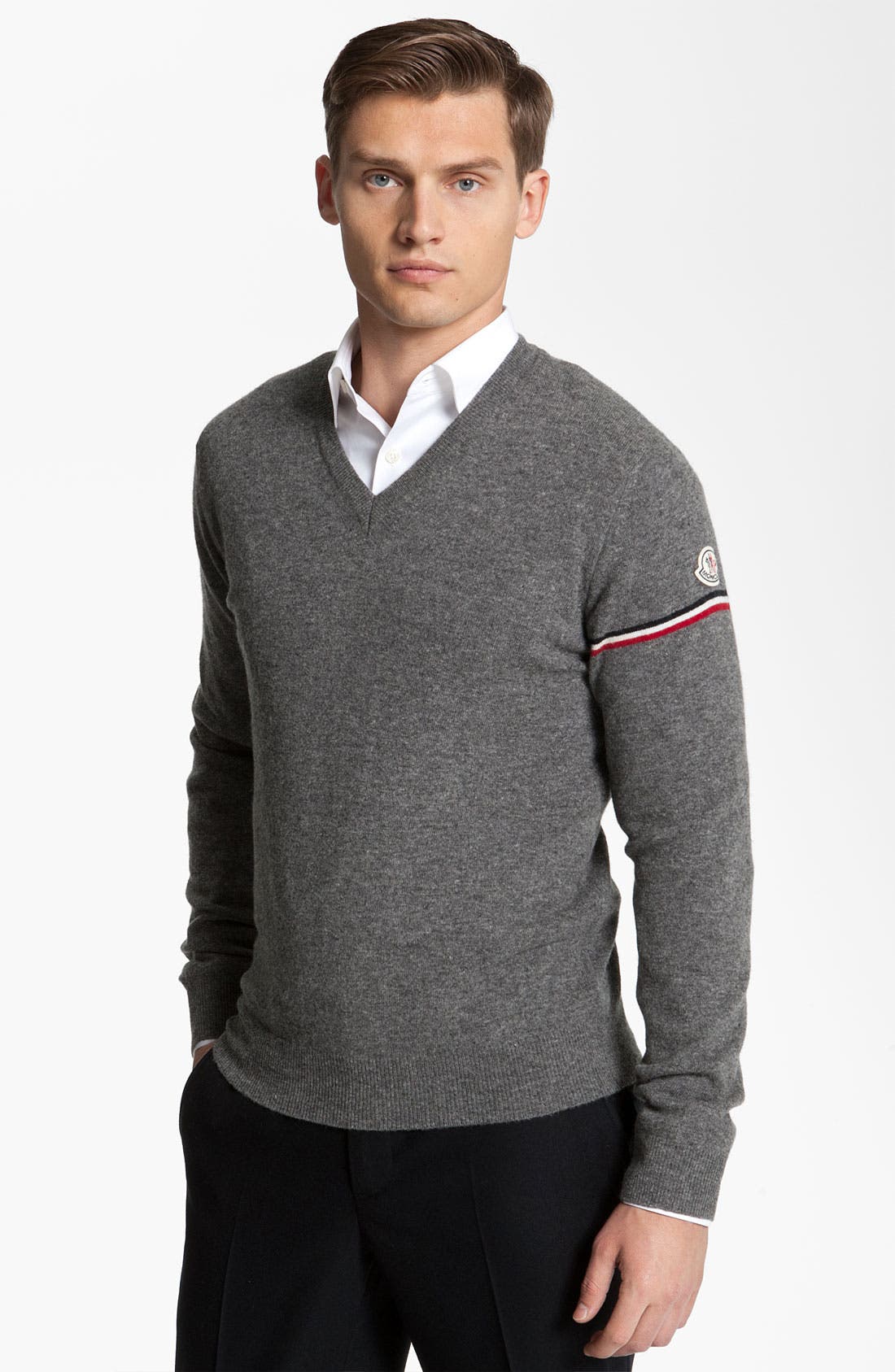 Moncler Wool V-Neck Sweater | Nordstrom