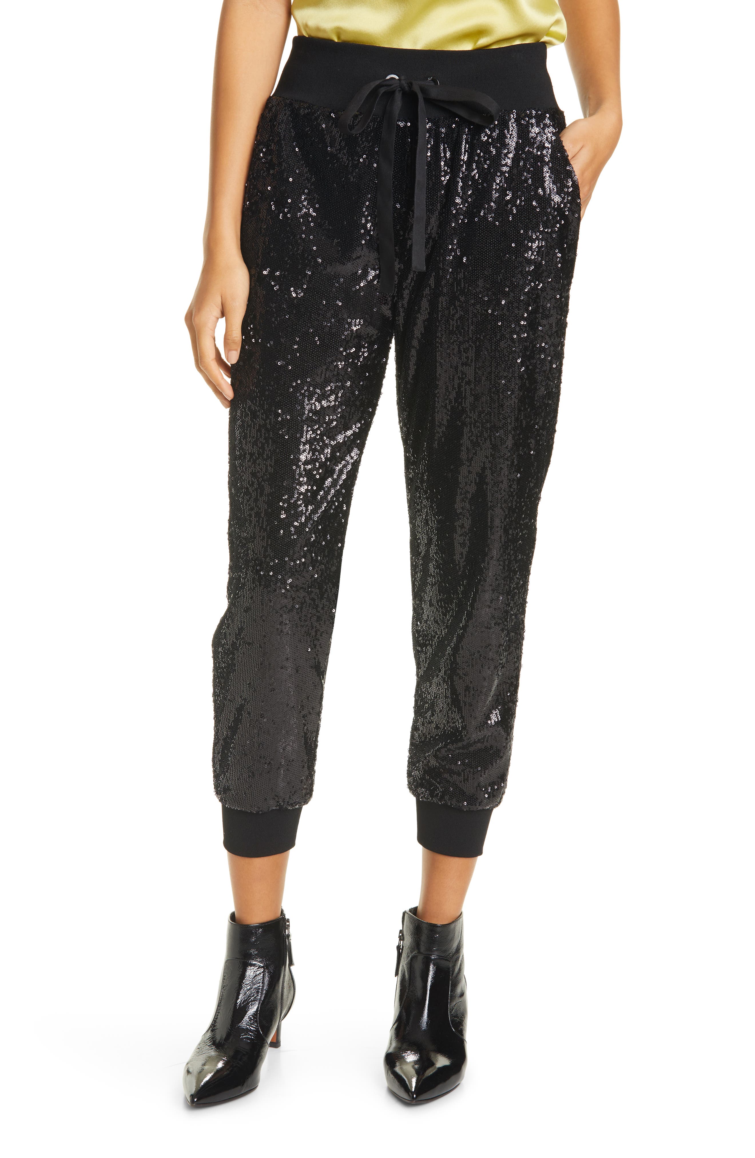 sequin jogging suit