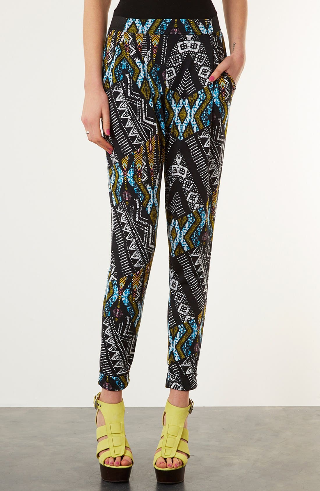 African Print Tapered Pants Nordstrom