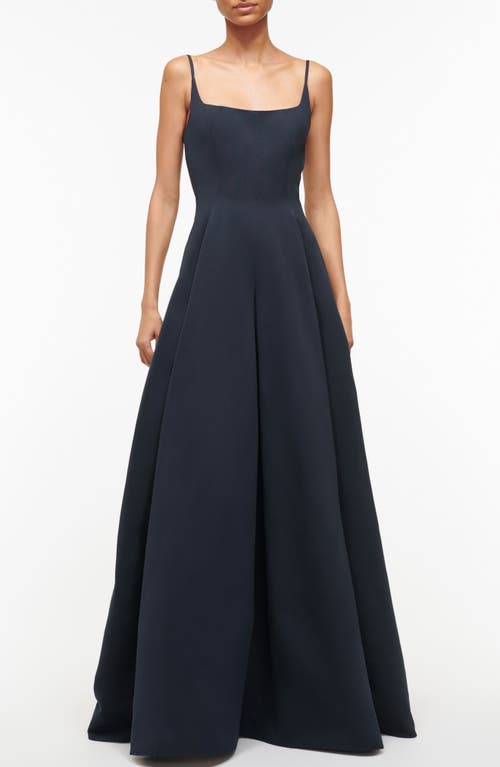 STAUD Maxi Joli Gown in Navy at Nordstrom, Size 12