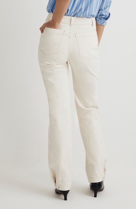 Shop Madewell The Perfect Wide Leg Jeans In Vintage Canvas